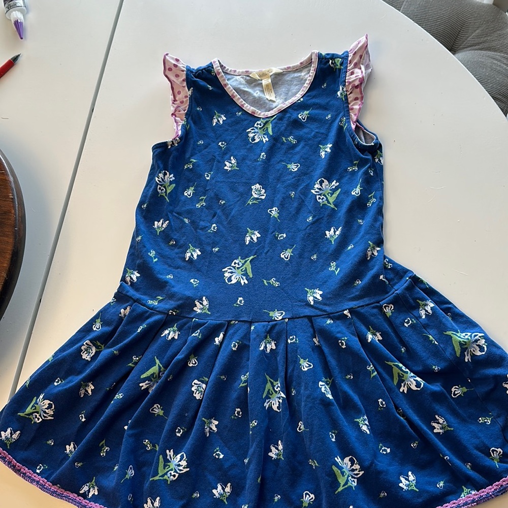Matilda Jane blue floral dress size 10 $20